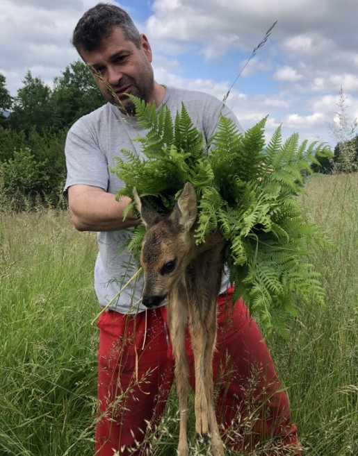 Na fotografii Lukáš Fojtášek, hospodář MS Rysová